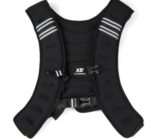 

running jerseys outdoor weight vest fitness training invisible sand clothing, Black;blue