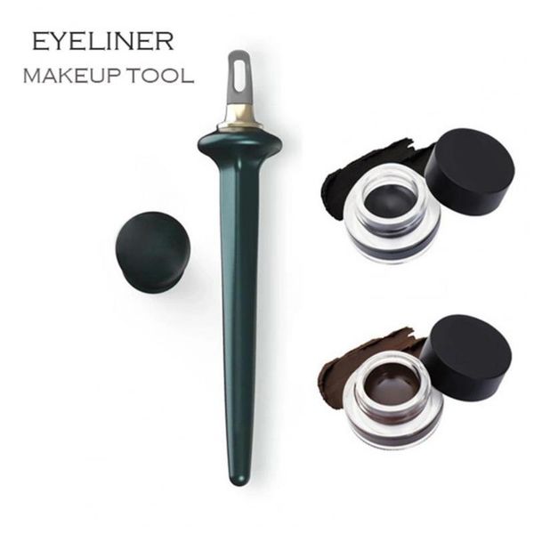 

makeup brushes 1 set eyeliner brush angled liner soft waterproof eye shadow blending cosmetic tools for female