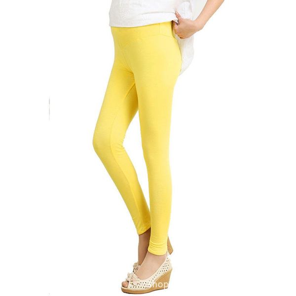 

maternity bottoms leggings pants clothes for pregnant women high waist adjustable belt modal pregnancy trousers spring&autumn, White