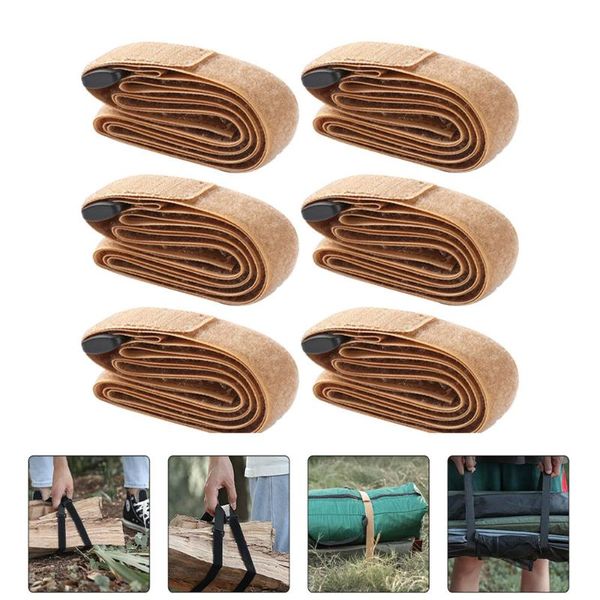 

resistance bands 6pcs polyester fixing straps outdoor luggage belts tie