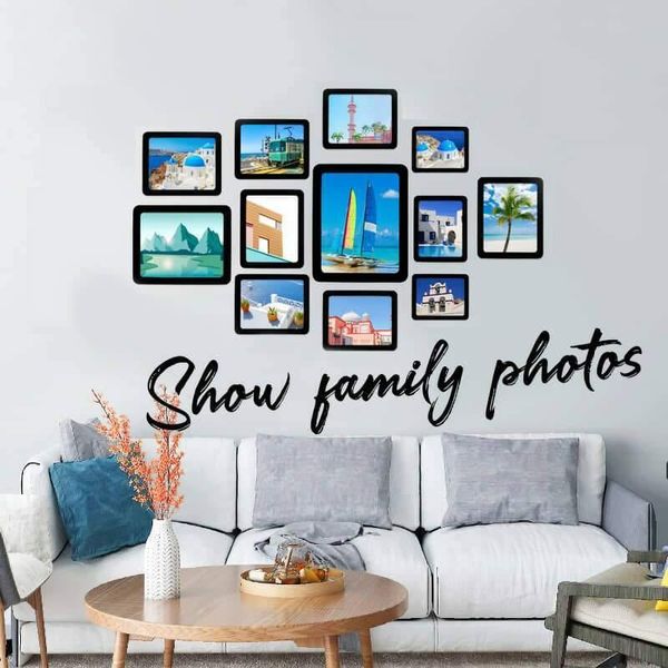 

frames punch-magnetic po frame picture convenient sticker wall decor magnets poframe refrigerato 1pc/set