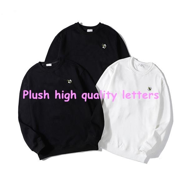 

new 20ss mens women designers hoodies fashion hoodie man long sleeve sweat sweaters clothes 2021 hooded pullover clothing sweatshirt 2020, Black