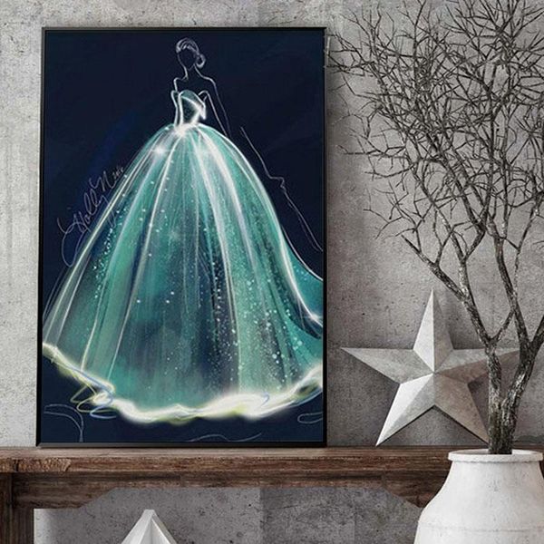 

diamond painting qianzehui,diy embroidery,round princess wedding dress full rhinestone cross stitch,needlework