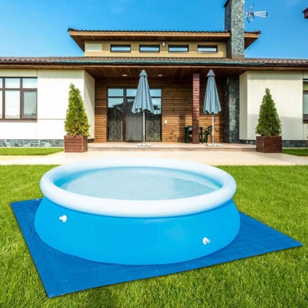 

pool & accessories folding swimming cover mat pad rain proof for round above ground swim pools spa tub mats pads without