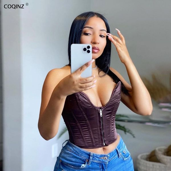 

corset crop bandeau women sports bra tank for womens gym tube strapless y2k fashion streetwear k20l09478 210712, White
