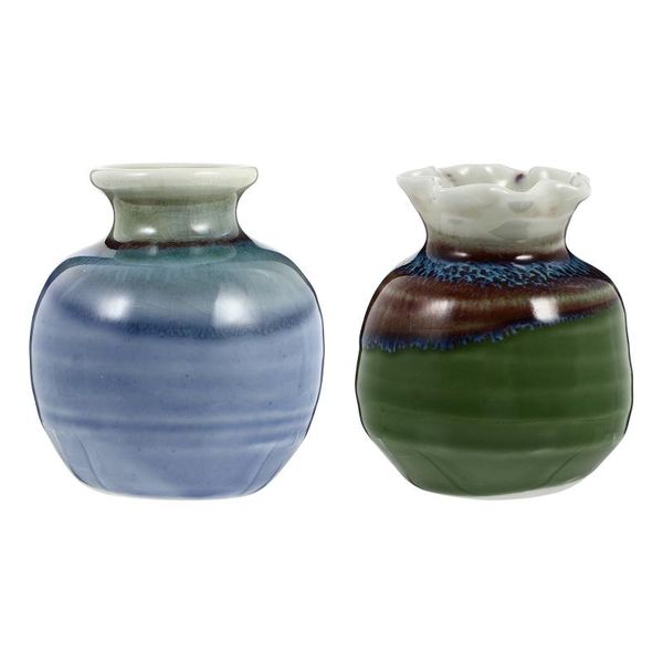 

vases 2pcs creative ceramic table plant flower