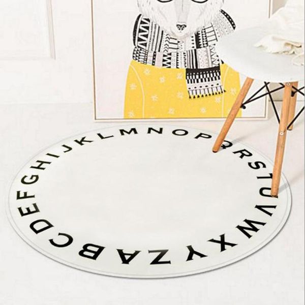 

carpets ins kids play carpet alphanumeric bedroom door mats children carton crawling rug for livingroom parolor fashion pad tapis