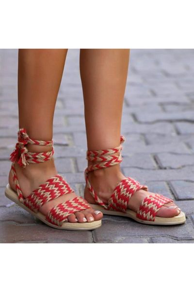 

slippers women's red sandals, Black