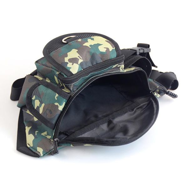 

fishing accessories waterproof wear resistant multifunctional outdoor tackle bagpack waist bag fanny pack