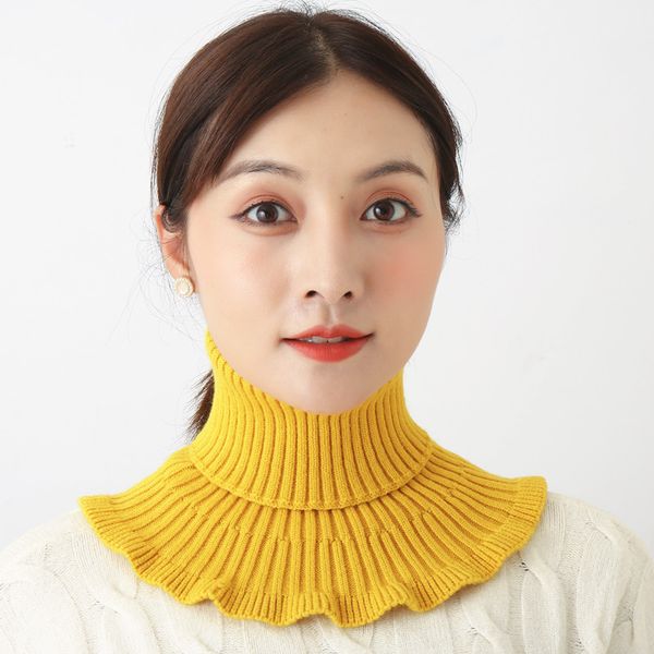 

wavy turtleneck dickie turtleneck neck warmer durable elegant for women girl can csv