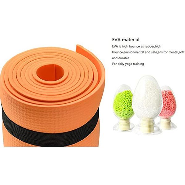 

4mm yoga mats anti-slip blanket eva gymnastic sport health lose weight fitness exercise pad women mat natural rubber