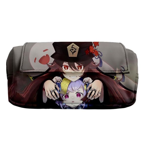 

backpack fadun genshin impact qiqi aether student school pencilcase stationery office household