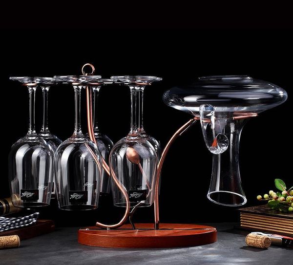 

tablewine racks decanter rack upside down red glass integrated drain goblet holder