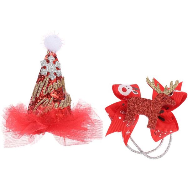 

christmas decorations 2pcs durable decorative novel practical headdress hair pins girls kids