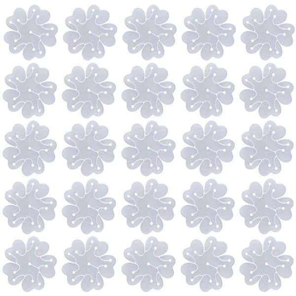 

party decoration flower balloon clip 50 100 200 pcs double layer modelling balloons clips a lot