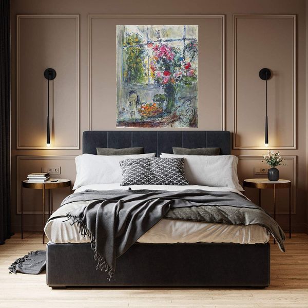 

marc chagall frutas y flores home decoration handcrafts /hd print oil painting on canvas wall art canvas picture 210305