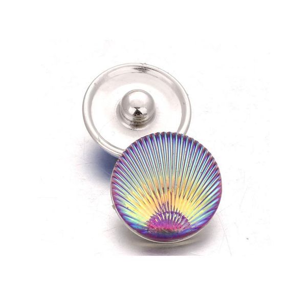 

10pcs/lot mixed 18mm snaps alloy resin fashion snaps buttons fit snap jewelry snaps bracelets shel qylijh