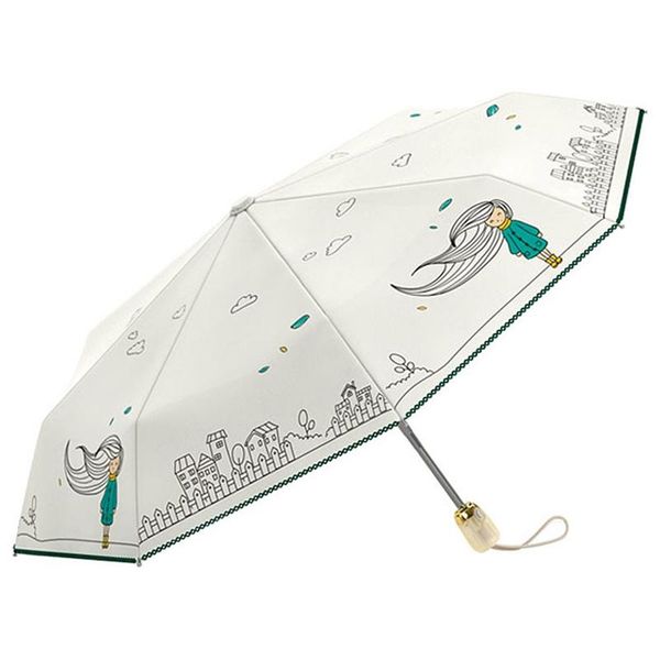 

umbrellas automatic folding umbrella rain women strong 8k waterproof anti uv sun