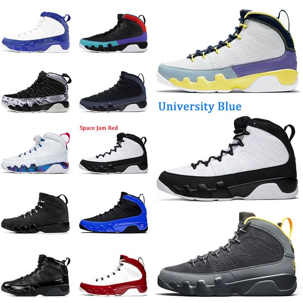 

jumpman 9 9s university gold dream it do it gym red unc mens basketball shoes space jam men bred oregon ducks sneakers designer trainers 13, White;red