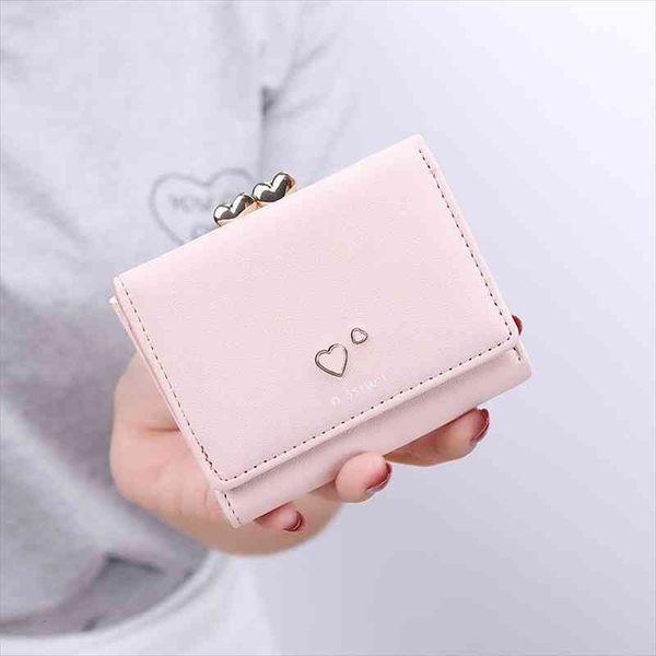 

fashion women wallet wearable concise pu leather multi position designer purse money clip girl teens, Red;black