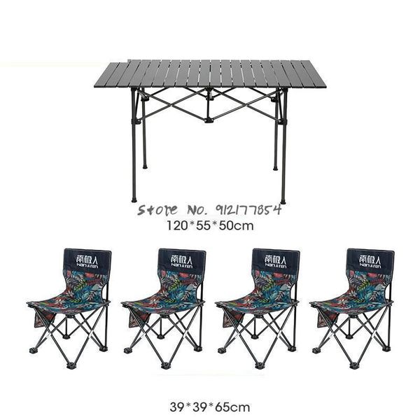 

camp furniture outdoor folding tables and chairs field portable set stoves picnic self-driving touring equipment balcony