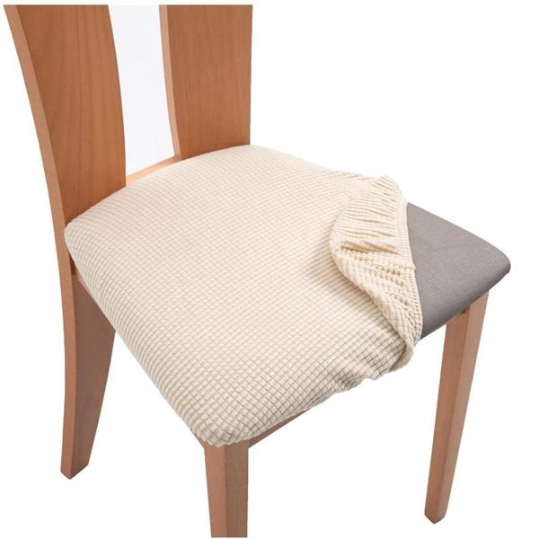 

chair covers elastic cover protector thick stretch seat cushion slipcover for dining room kitchen chairs