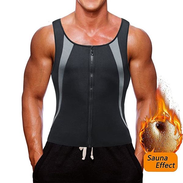 

Collection Sweat Sauna Waist Trainer Neoprene Men' Waistband Top Shape Jacket Body Ic03, White;black