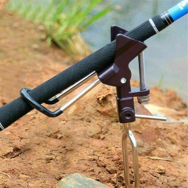 

boat fishing rods holder adjustable stainless steel spinning for rod stand tool folding pole bracket holde