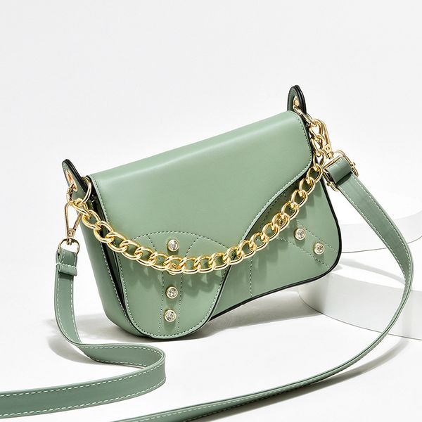 

2020 new net red cross bag autumn versatile single shoulder bag women's foreign style small square bag c0301
