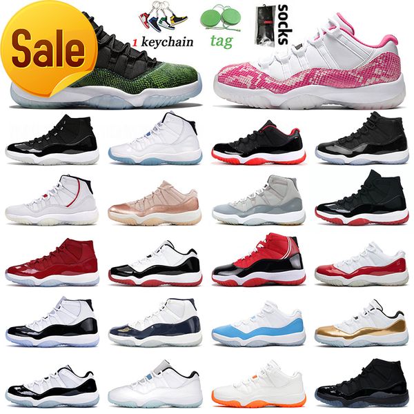 

authentic 11 11s basketball shoes mens womens pink snakeskin green space jam 25th anniversary jubilee high concord