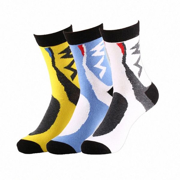 

Professional Men Women Bicycle Breathable Socks High Elastic Coolmax MTB Road Bike Footwear Sweat Cycling Racing Socks BC0338 32wo#, Blue