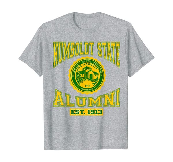 

humboldt state 1913 university apparel - t shirt, White;black
