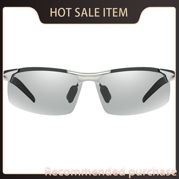 

driving sunglasses lens fishing zjhzqz polarized aluminium pchromatic magnesium outdoor jwilx transition chameleon uv400 mens gqecp, White;black