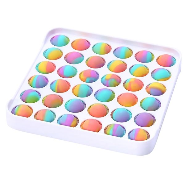 

push it bubble sensory toy autism needs squishy stress reliever anxiety anti-stress silicone children deskgame