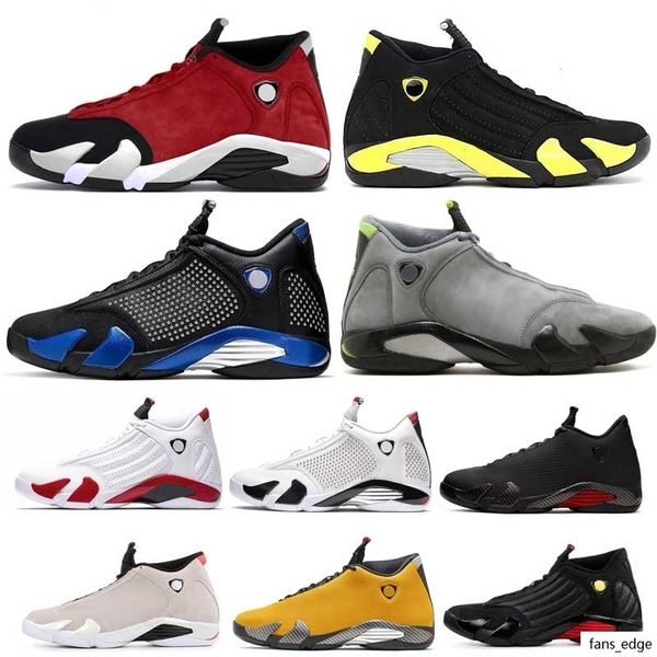 

men 14 14s basketball shoes gym red hyper light graphite roya last sdesert sand xiv sport trainers sneakers shoes size 7-13