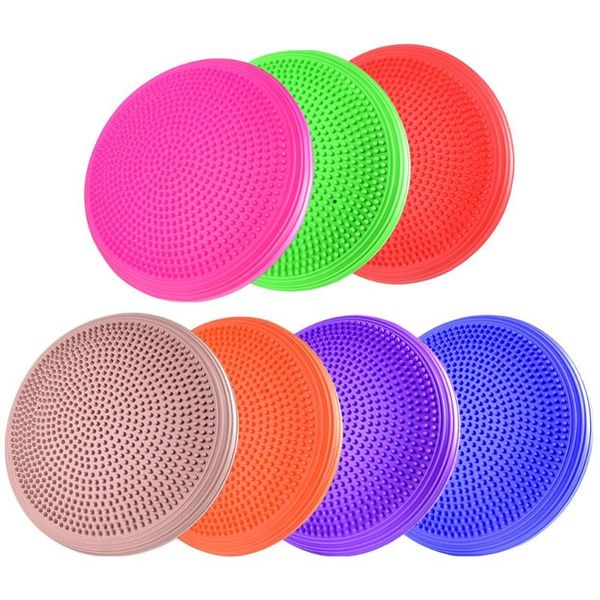 

yoga mat sport massage cushion non-slip balancing wheel cushiest pad riot thickening equipment