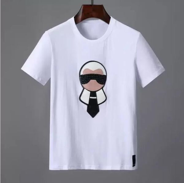 Yaz Erkek Kadın Tişört Tasarımcıları Üstler İçin Göz Mektubu Polos Nakış Tshirts Giyim Tshirts Kısa Kollu Erkekler Tişört Büyük Boy Tees Fenddi 425