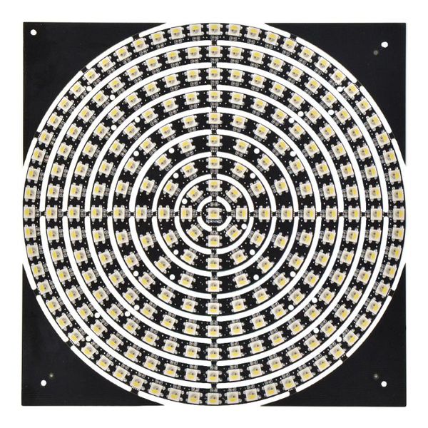 

sk6812 rgbw rgbww smd 2700-6500k led ring light with integrated module 93 bits 241 bits leds 5v