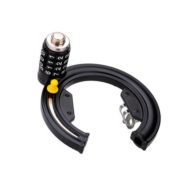 

bike locks waterproof bicycle lock anti-theft 4 digit password for mountain and mtb road accessories