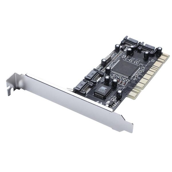 

computer cables & connectors sata pci 4-port expansion card controller raid to adapter suitable for deskcomputer