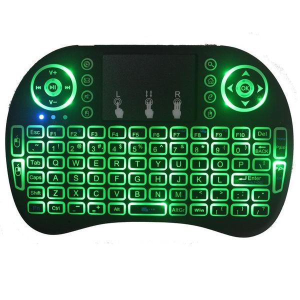 

remote controlers ukb-500 2.4ghz wireless english keyboard mini touchpad mouse multi-media control handheld gamepad for tv box