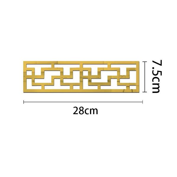 

mirrors acrylic mirror stickers diy 3d ar wall decorative self-adhesive hollow out border ceiling skirting mural home decor