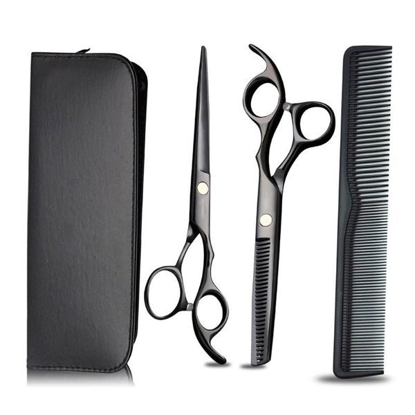 

electric hair brushes professional hairdressing scissors kit cutting tail comb cape cutter