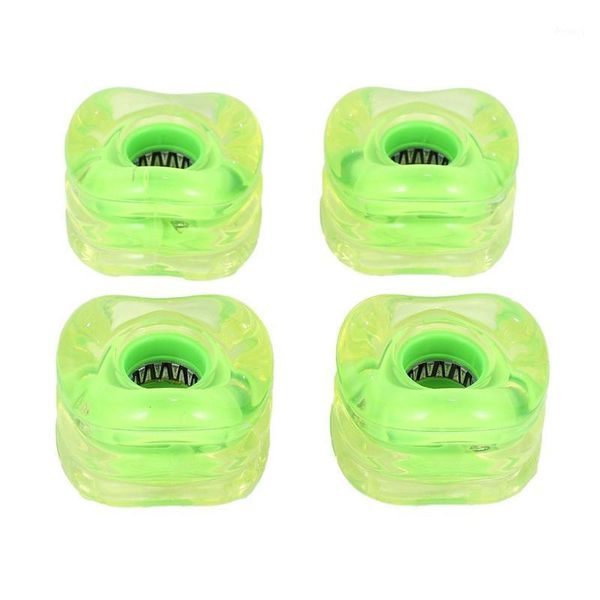 

skateboarding 4pcs 60x45mm skateboard wheels snake transparent wave wheel1