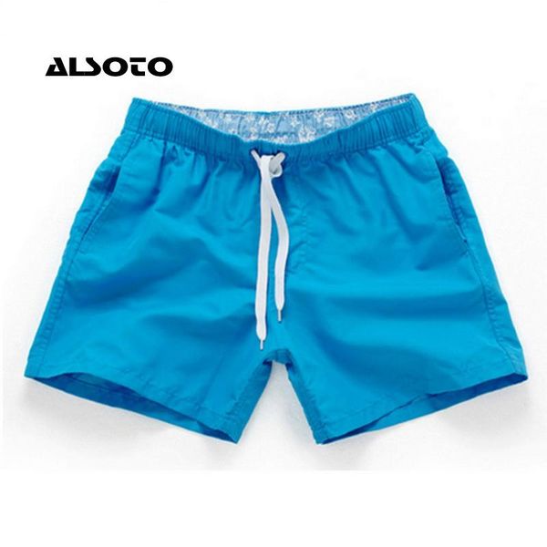 

board shorts men summer casual solid mid beach shorts fashion printed waist man straight drawstring s-xxl sale, White;black
