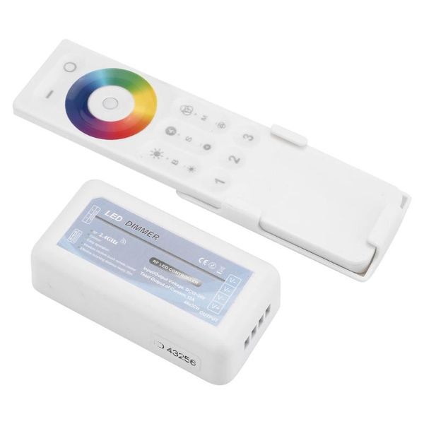 

2.4g dc12/24v 12a cct/dimmer controller+4 group remote for 3528 led strip
