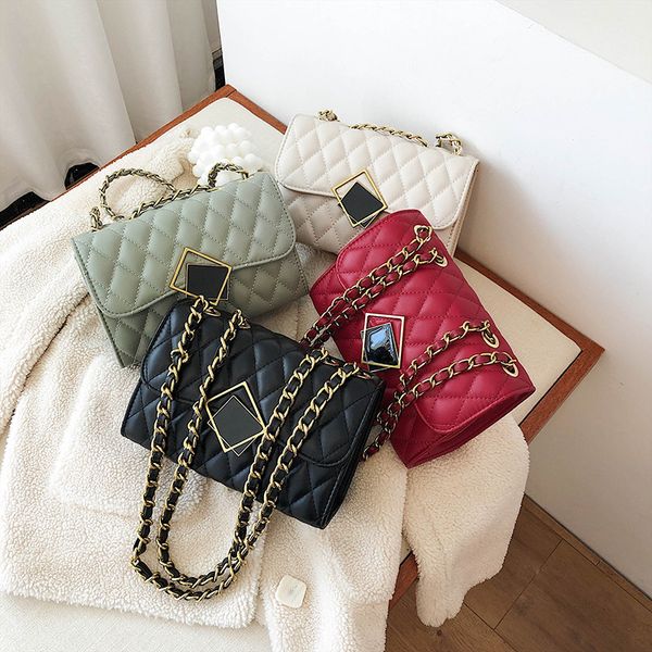 

autumn winter suede crossbody bags for women 2020 small shoulder messenger bag lady chain luxury quality handbags and purses c0225