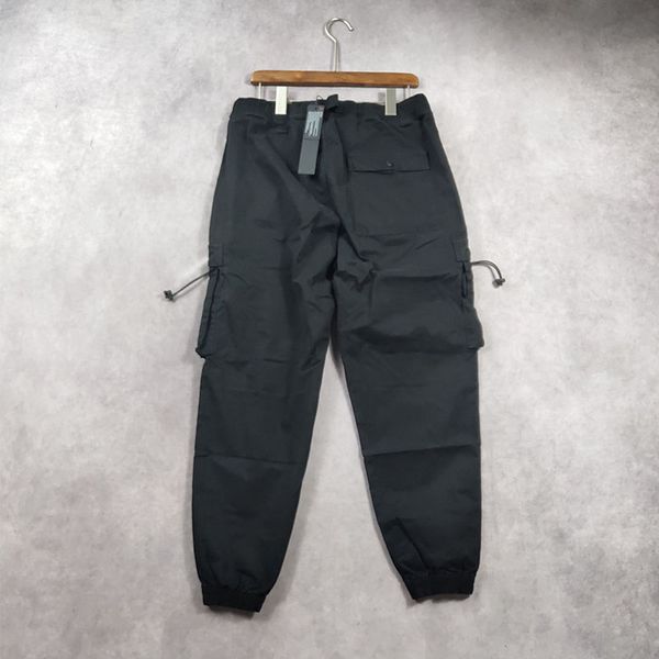 

joggers big pocket cargo pants loose and comfortable streetwear running trousers mmc6, Black
