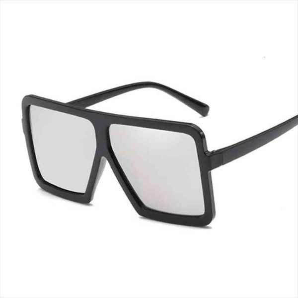 

vintage oversize square sunglasses women brand black big frame sun glasses female male shades coulos, White;black