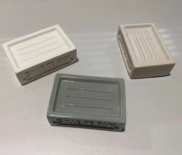 

bath accessory set ceramic soap dish, bathroom tray, el room supplies, dish square